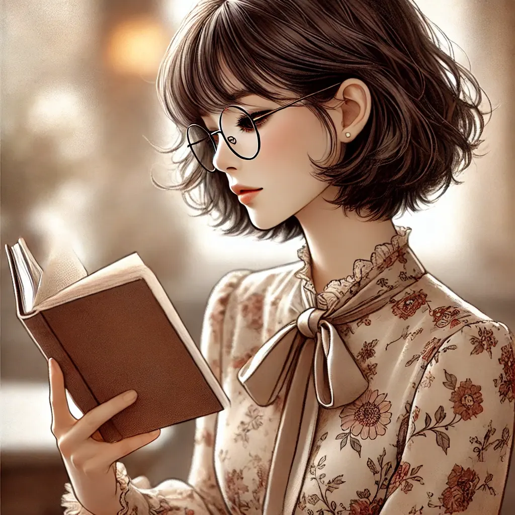 朗読会　女性